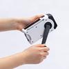 IRIS OHYAMA Radio Disaster Prevention Goods Disaster Prevention Radio Small Rechargeable Hand Crank LED Light Battery Portable Hand Crank Charging Rad