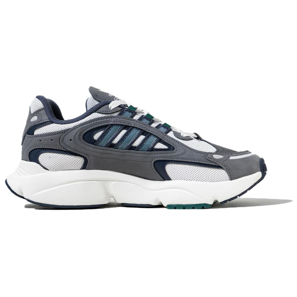 Adidas Originals Ozmillen Fashion Comfortable Durable Low-Top Dad Shoes Unisex Sneakers Gray Green IH3373