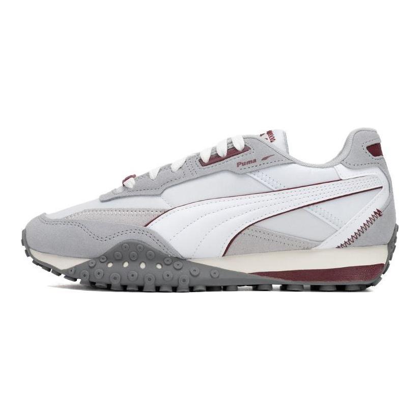 Puma Blktop Rider Модная Универсальная Ткань Синтетическая Кожа Амортизирующая Прочная Поддержка Низкий Верх Повседневная Городская Обувь для Передвижения Беговые Кроссовки 401440-02