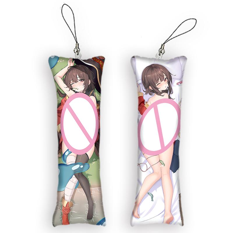 Konosuba Megumin Dakimakura Anime Otaku 2-сторонний печатный Waifu Декор Обнимающая наволочка для подушки Подушка Чехол