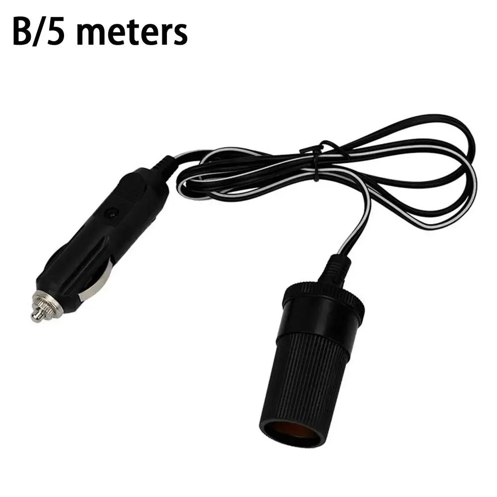 12v Car Cigarette Lighter Socket Extension Cord Cable 2m/5m Male Socket Female X2c2 To Car Cable Interior Extension Plug Z9h8