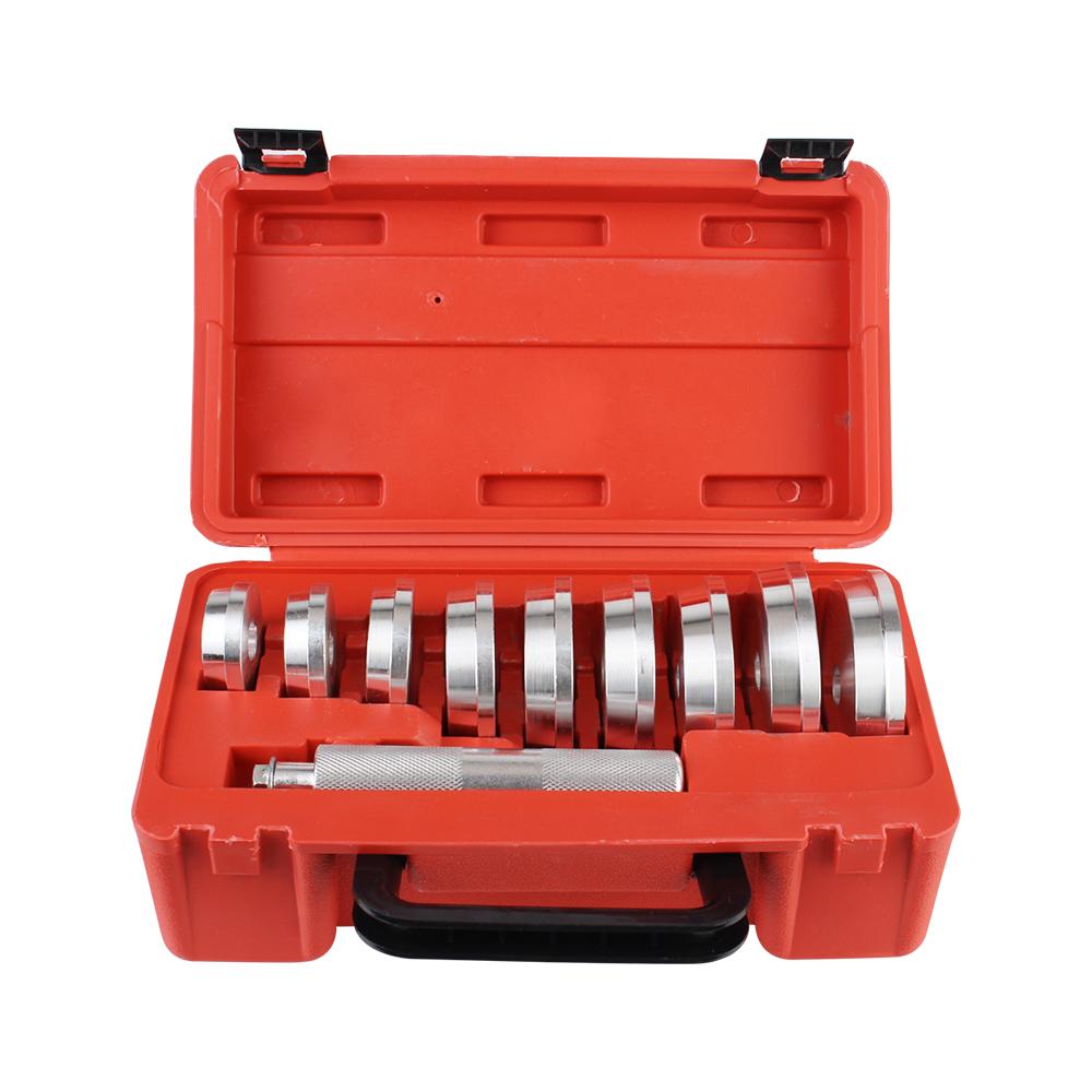 Seal Driver Installer Repair Kit Remover Automotive Tools Bearing Disassembly Tool 10 Pcs/Set Aluminum Wheel Bearing Kit