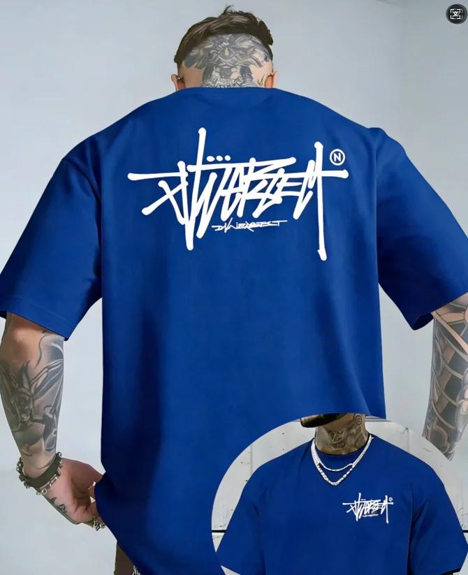 Y2k Punk Fashion Black Crew Neck Tshirt Minimal Graffiti Logo Breathable Hot Top For Popular Edgy Dark Street Fan Outfits