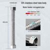 Stainless Steel Corrugated Water Heater Inlet Pipe