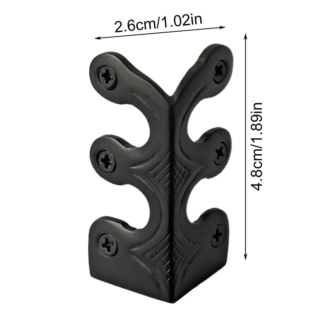 Винтажные угловые накладки для плинтуса, угловые кронштейны из цельной латуни для плинтуса, защитные кромки, углы сланца, защитные накладки для кромок