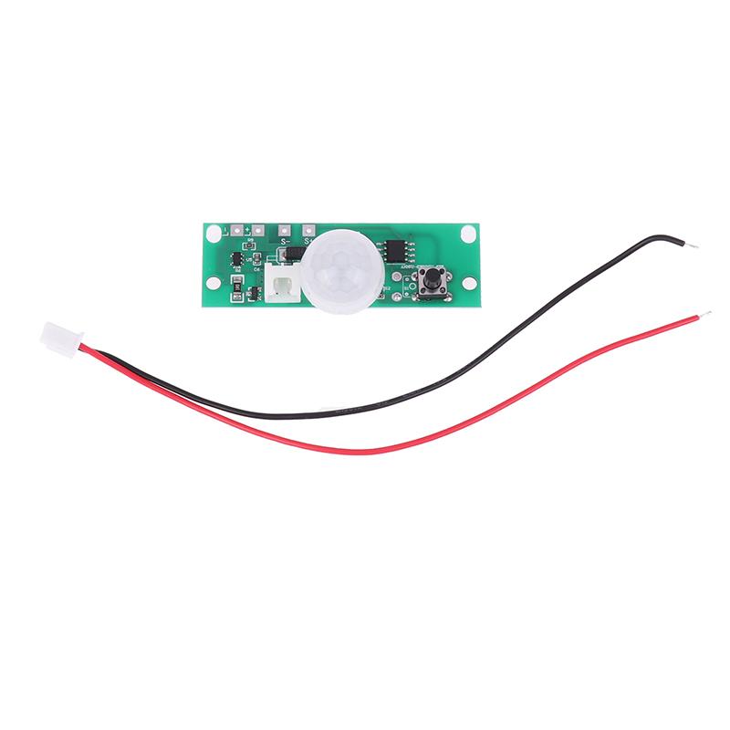 1Pc 3.7V Diy Solar Lamp Board Control Sensor Night Light Module Controller Infrared Human Body Induction Solar Circuit Board