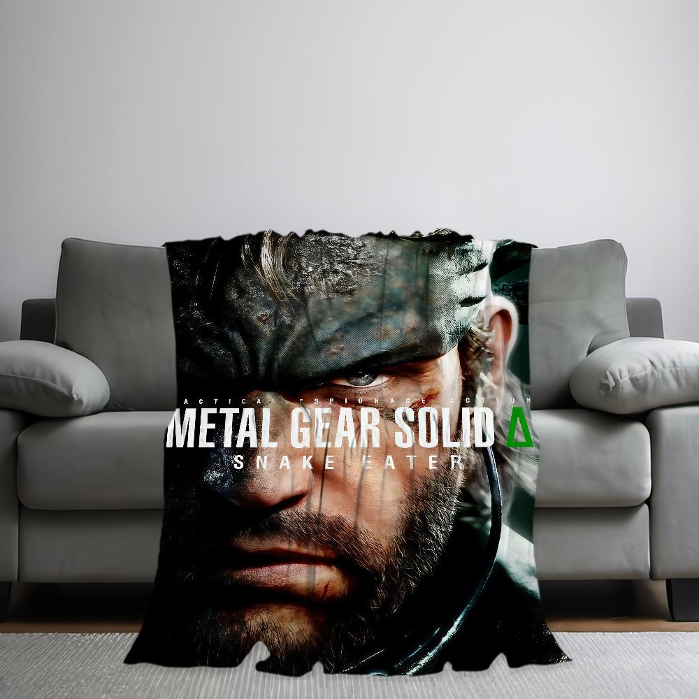 M-Металл G-Снаряжение S-Твердый Delta Snake Eater Фланелевый теплый комфорт мягкий плюшевый плед Для пикника Кровати Диваны Дома И Спальни