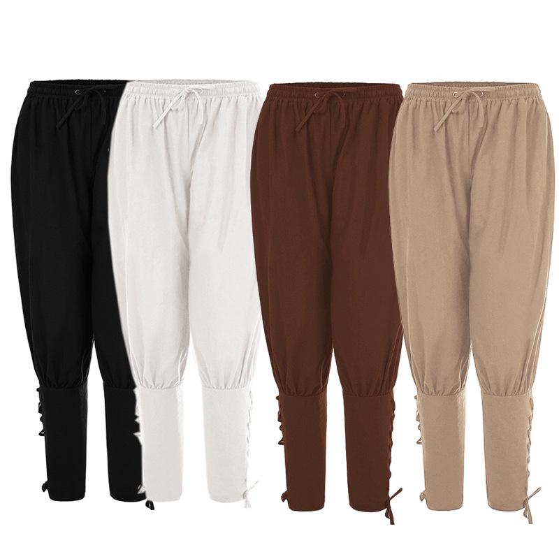 Мужской костюм пирата и рубашка с рюшами в стиле Ренессанс для Хэллоуина