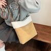 Сумка из овечьей шерсти, женская, модная, высокого класса, с текстурой, сумка-мессенджер через плечо