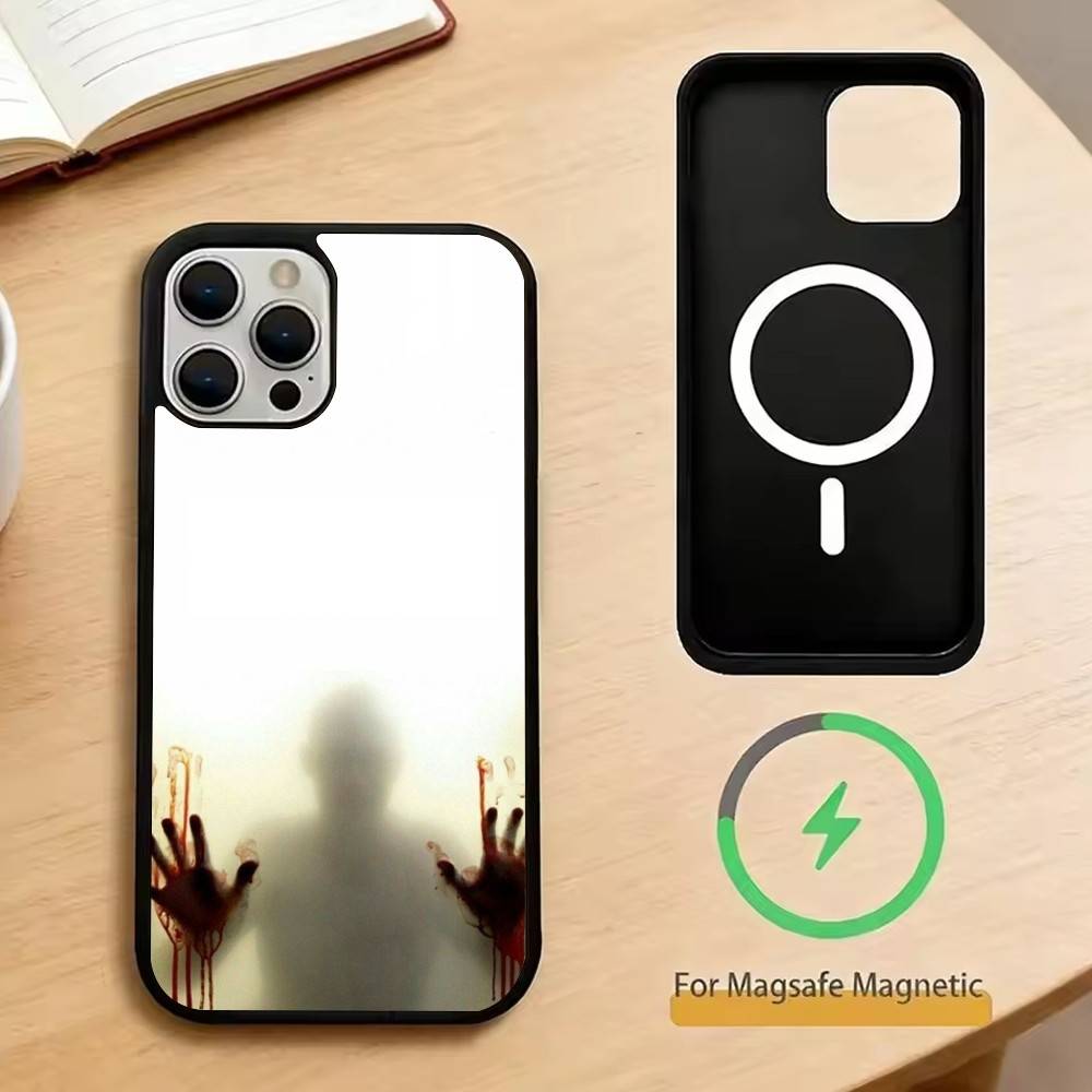 The Walking Dead Phone Case For iPhone17,16,15,14,13,12,11 Plus,Pro Magnetic For Magsafe Wireless Charging