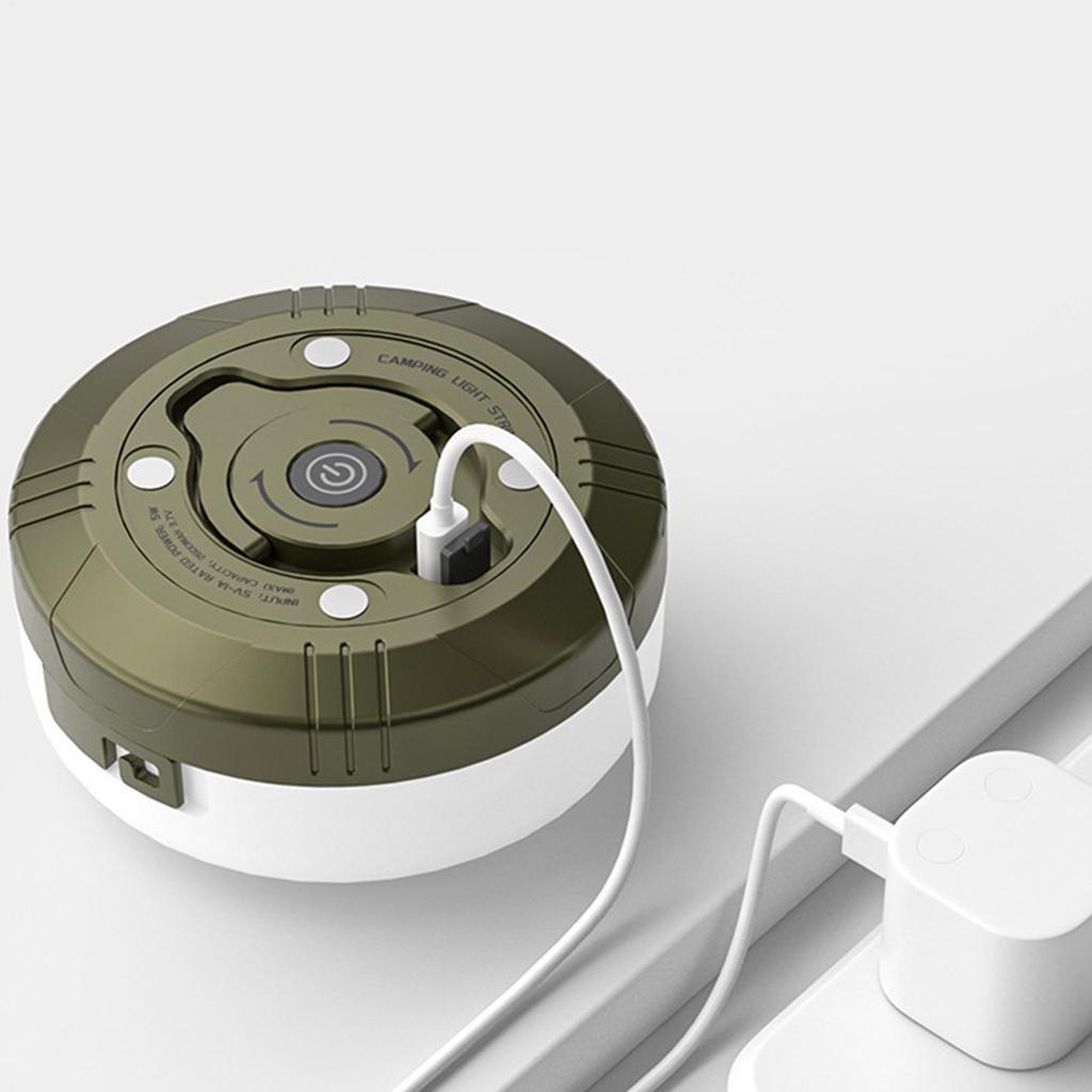 Выдвижная гирлянда 2600 мАч с крючком 20 м USB-перезаряжаемая выдвижная гирлянда для путешествий, сада, двора, патио