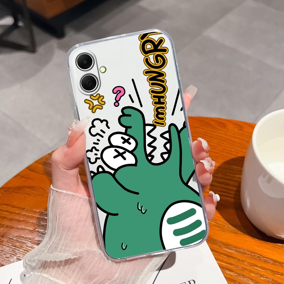 Чехол для Samsung S24 FE M35 A16 A26 S25 Plus Ultra S25Ultra A06 A36 A56 F14 Pretty Starry Sky Cute Bear Противоскользящий силиконовый противоударный чехол для Samsung
