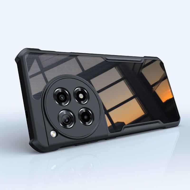 XUNDD For OnePlus Ace 3 5G/12R 5G Cell Phone Case HD Clear Design Acrylic+TPU Protection Cover