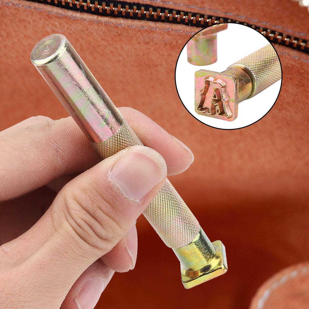 13 мм Металлический штамп Штамповка Набор для штамповки для кожаных изделий Пуансон, Алфавит, Пуансон,