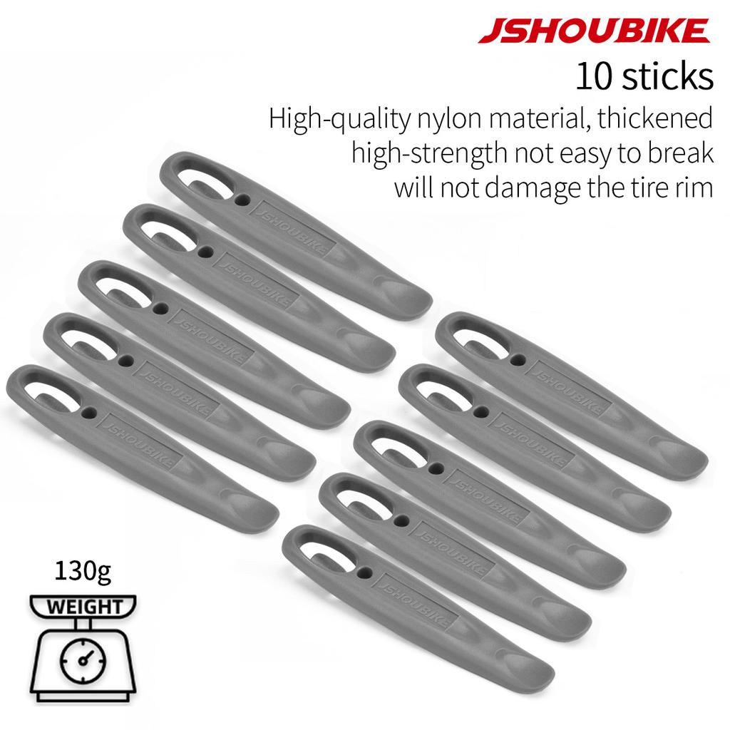 JSHOUBIKE Велосипедная шина нейлоновая Монтажка для шин Ультралегкий инструмент для ремонта колес MTB Горный велосипед Дорожная шина Ложка Велосипедные аксессуары для тормозов