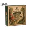 Holiday Countdown Calendar with Ornaments 2026 Spirit Advent Calendar, 24-Day Mini Figure Set, Elf Alien Miniature Figures Fairy Christmas Ornament