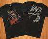 РЕДКИЙ!!!ВИНТАЖНАЯ ФУТБОЛКА SLAYER WORLD TOUR 80-Х ПЕРЕПЕЧАТКА Унисекс Футболка