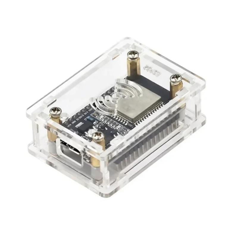 Акриловый защитный корпус-корпус для плат NodeMcu Lua CP2102/CH340G ESP32 IoT Держатель Защита Легкая сборка Особенность