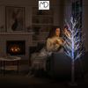 150cm Birch LED Christmas Tree with 72 Cool Blue LEDs Birch LED Christmas tree 150 cm 72 diodes cold multicolor