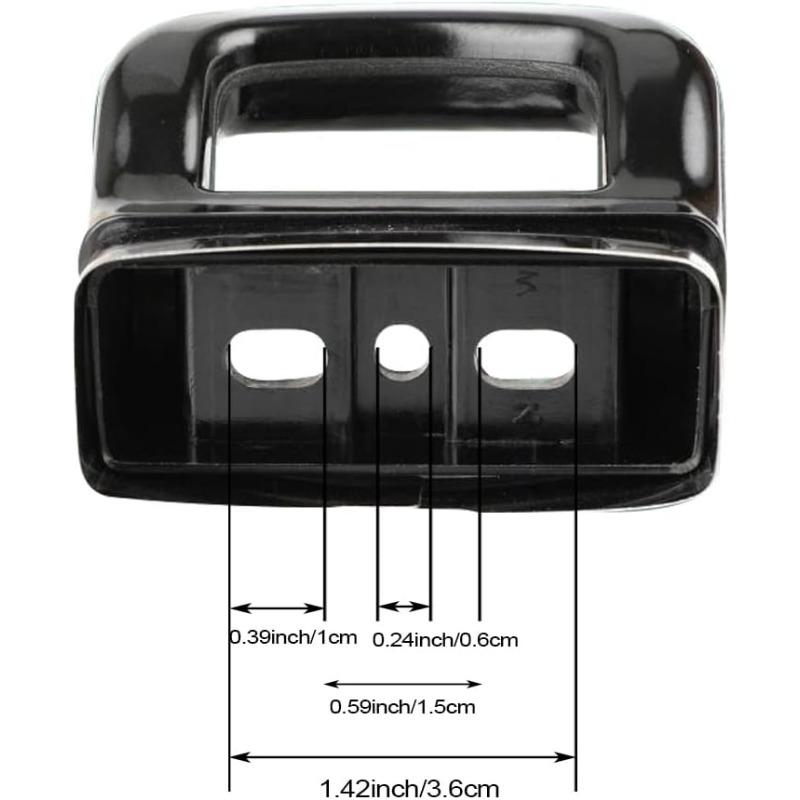 Металлическая ручка для кастрюли Ручка для скороварки Запасная металлическая ручка для кастрюли Посуда Пароварка Вок Короткая боковая ручка Подходит для черной 2 или 1 отверстие