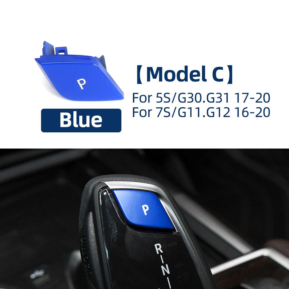 For BMW 1 3 5 6 7 Series X3 X4 X5 X6 F15 F16 F25 F26 F30 F31 F10 F11 F02 G12 G30 G08 Car Gear Shifter Knob P Parking Button Fit