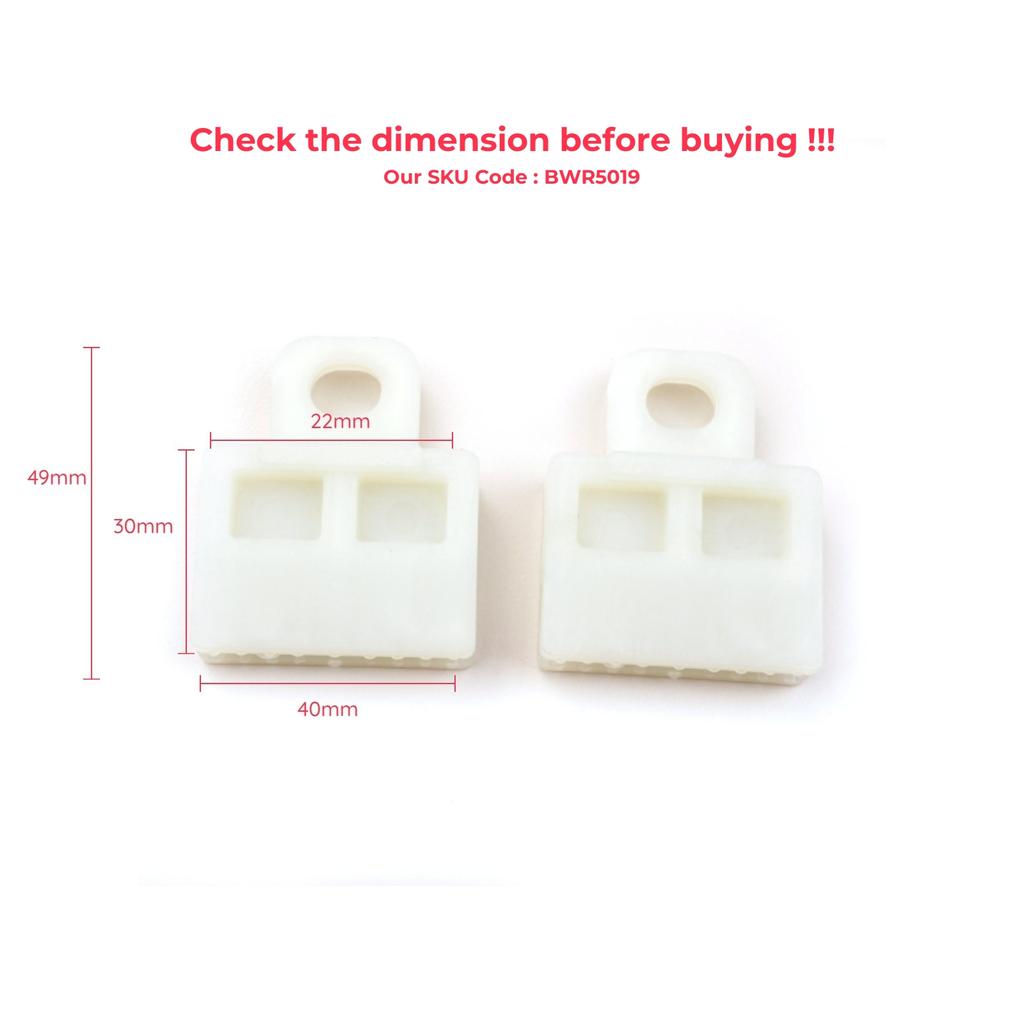 EWR5019 Power Manual Window Glass Holder Slider Sash Clips for Toyota Corolla Prius Cruiser Hilux Matrix Pontiac Vibe Lexus RX