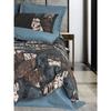 Parure de lit - 1 housse de couette 220 x 240 cm + 2 taies d'oreiller 60 x 60 cm - 100% coton renforcé - Vert