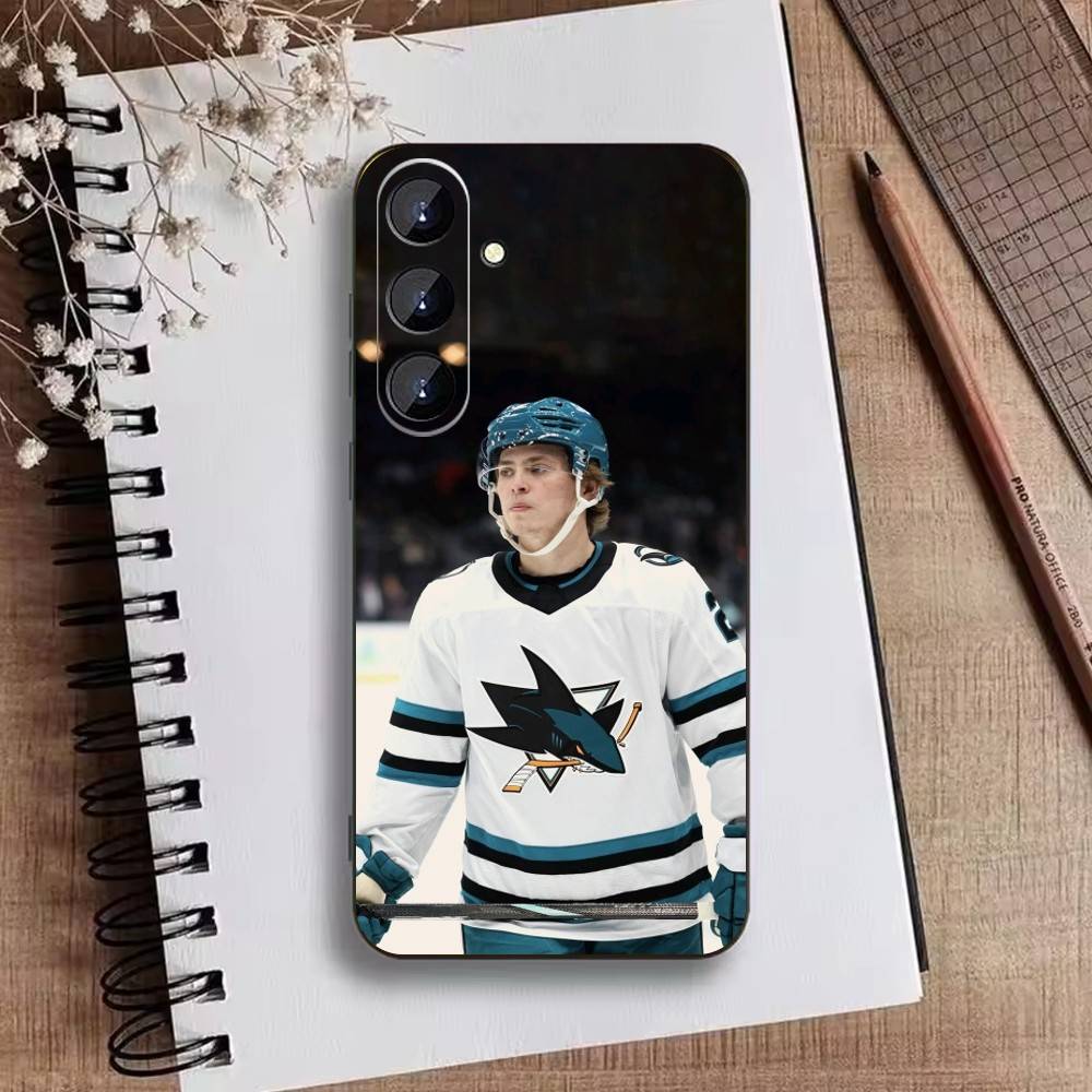 Quinn Hughes-Hockey Phone Case For Samsung Galaxy A73,21,22,32,71,53,52,51,80,5G Soft Black Cover