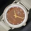 Б/у FAVRE LEUBA GENEVE TWIN POWER МУЖСКИЕ ШВЕЙЦАРСКИЕ ЧАСЫ С КОРИЧНЕВЫМ ЦИФЕРБЛАТОМ a432147-2 R110-a432147