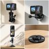 Lightweight Aluminum Alloy 1Inch Ball Mount Base Compatibles Tripods Phone Stands Desk Wall Installation