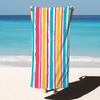 Vibrant Floral Printed Beach Towel Microfiber Sandpoor Quick Dry Towel for Summer Beach Party