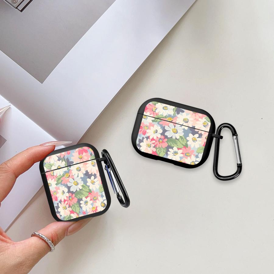 Чехол для наушников Cover Case Для Airpods Pro 3 2 Pro3 Pro2 1 4 Цветочный узор