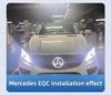 AABIC1 Car Front Grilled Star Emblem LED Illuminated Logo White Blue Red Light Mercedes Benz W204 GLK200 GLK260 GLK350 2013-20151