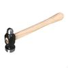 Jewelry Making Hammer with Wood Handle Two Sided Length 26cm Chasing Steel Head for
