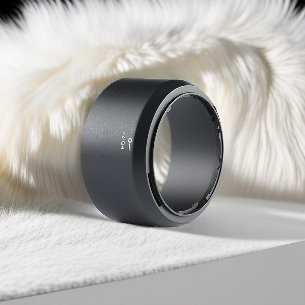 Lens Hood Sunshade HB-77 HB77 for AF-P DX NIKKOR 70-300mm f/4.5-6.3G ED VR Camera Lens Cap Sun-Blocker 58mm
