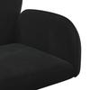 Swivel Chairs 2 Pcs. 54 x 55 x 90 cm Black Velvet