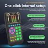 Звуковая карта High Fidelitys Audio Interfaces для подкастинга, музыкального производства, поддержка нескольких устройств, дизайн из АБС-пластика