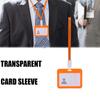 Чехол для удостоверения личности, офисный держатель удостоверения личности, защитный чехол для карты, чехол для держателя бейджа
