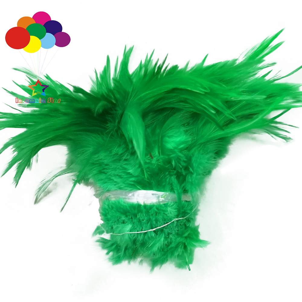 Whole 900PCS Fade Rooster Feathers Dyeing 5-6" Hackle 12-15 Cm Strung DIY Chicken Plume Jewelry Costume Hat Party Mask