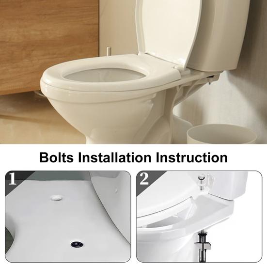 2/4/6/8/10 шт. Комплект болтов для сиденья унитаза из нержавеющей стали, универсальный комплект для замены винтов для сиденья унитаза, комплект сверхпрочных болтов для крепления сиденья унитаза