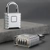 Weatherproof Outdoor Combination Lock Heavy Duty 4 Code Security Lock Reliable Security Lock for Fence Gate Shed Garage