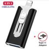 Многофункциональный OTG USB-накопитель 4-в-1 для телефонов Apple - Доступен в версиях 64 ГБ и 32 ГБ