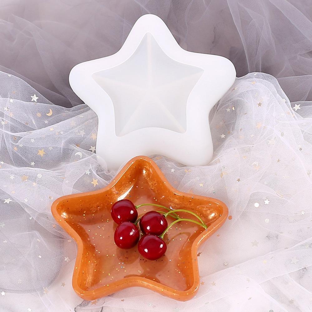 White Seastar Marine Series Silicone Box Mould Silicone Storage Tray Mould For Crafters