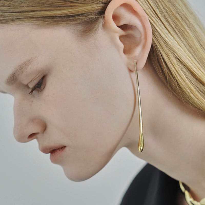 ALLTER Drop_skinny earring(G)