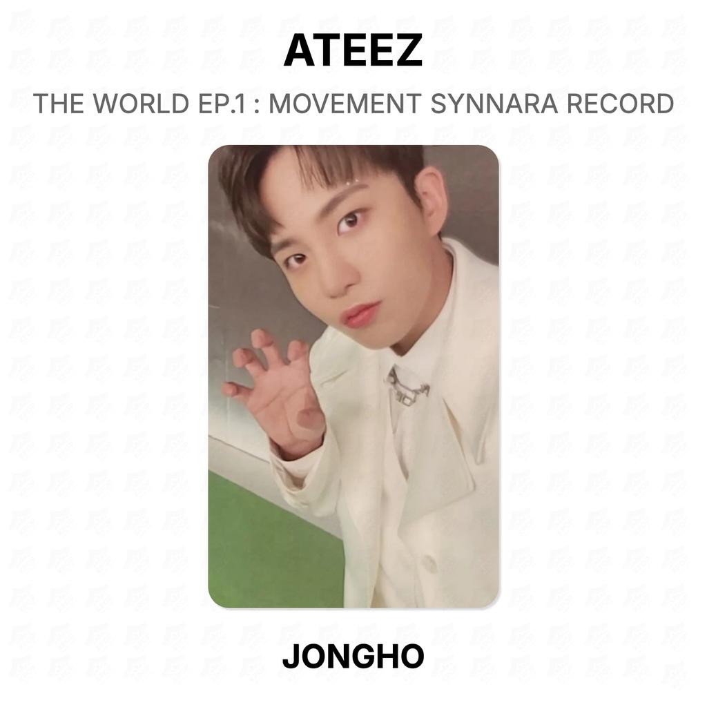 ATEEZ МИР ЭП.1 : MOVEMENT SYNNARA RECORD Официальная фотокарточка