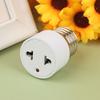 1Pc E26 E27 Screw B22 Bayonet Lamp Holder To Us Eu Ac Power Plug Adapter Converter