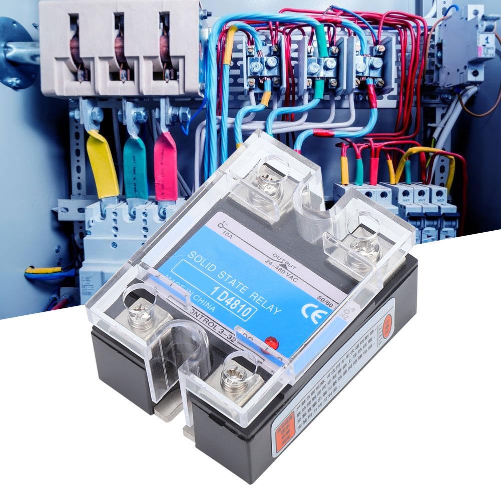 Твердотельное реле Вход 332 В постоянного тока Нагрузка 24480 В переменного тока DC AC SSR Электрооборудование(BERM1D 4810 )