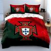 Portugal FPF crest design. Bedding sets Duvet cover sets Duvet covers Pillowcases(1 * Duvet Cover 2 * Pillowcases, without duvet insert)