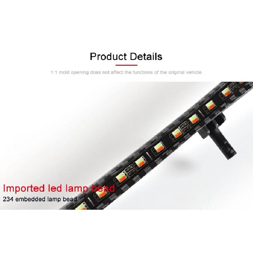 Plug and Play LED 2 Colors Blue and Orange Interior 4 Car Door Ambient Light for BMW 3series F30 F31