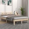 VidaXL Bed Frames Solid Wood 140x190 Cm 814734